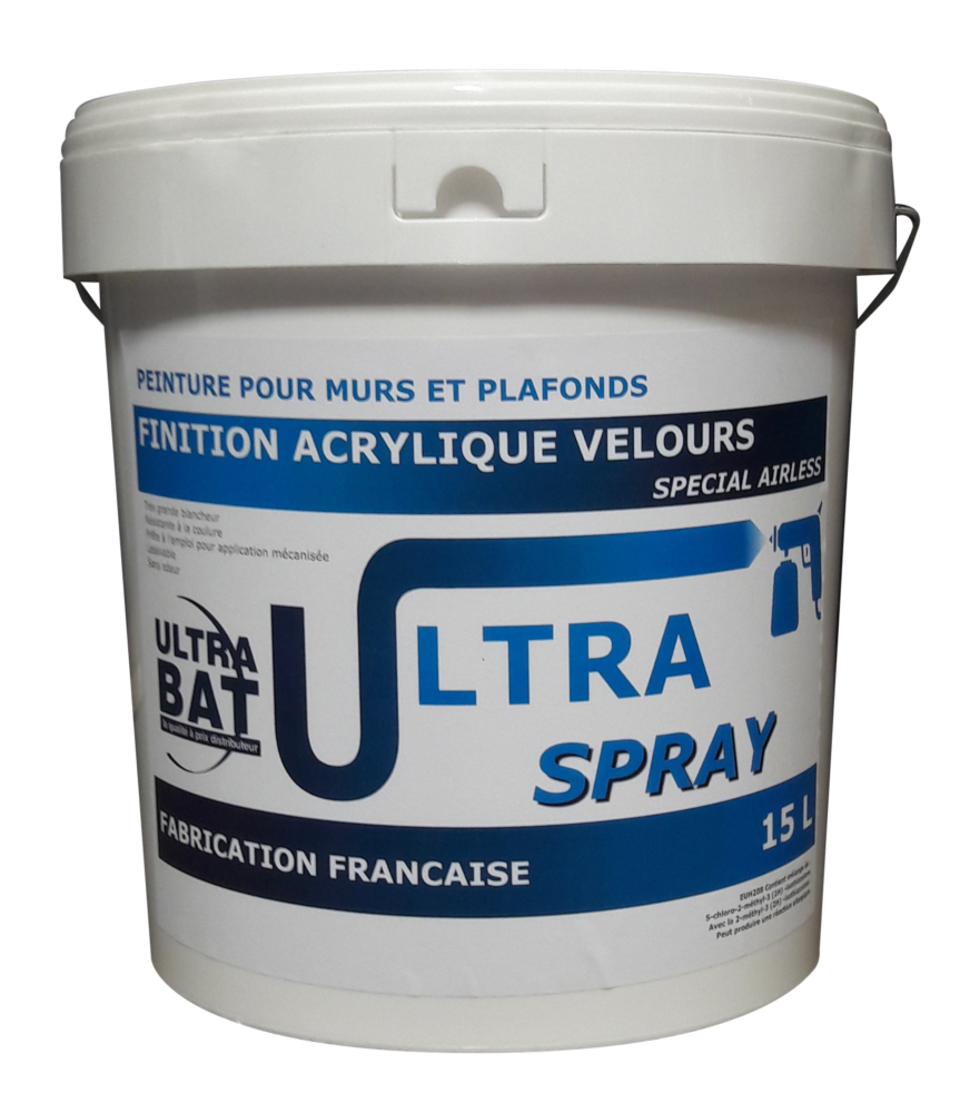 Ultrabat Spray Velours Blanc 15L