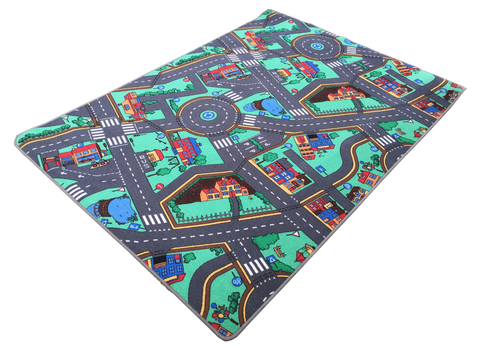 Tapis Circuit de Voitures 95 x 200 cm