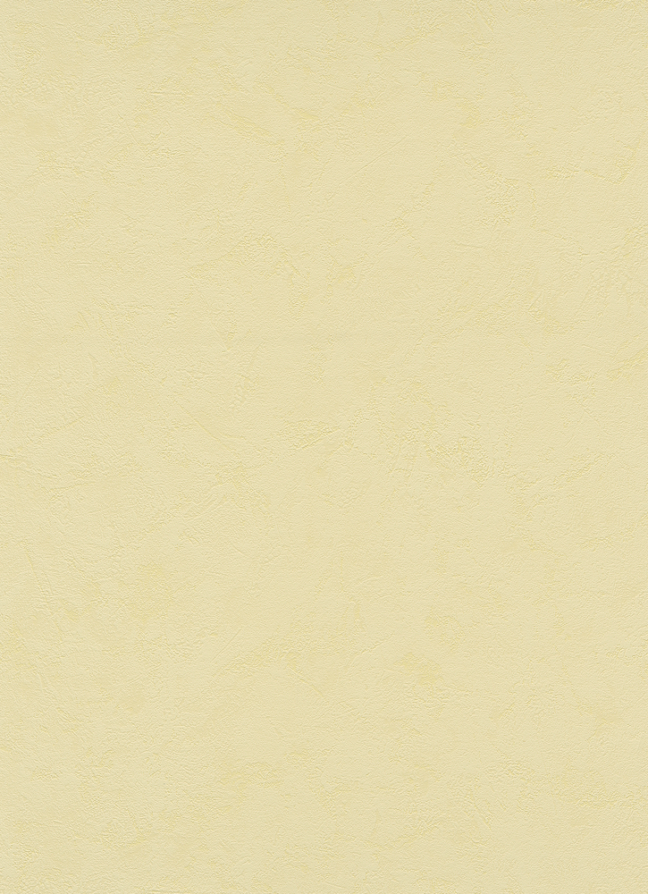 Papier peint vinyle expansé sur papier uni jaune