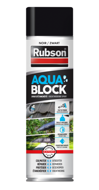Aquablock spray d’étancheïté aérosol 300ml Noir