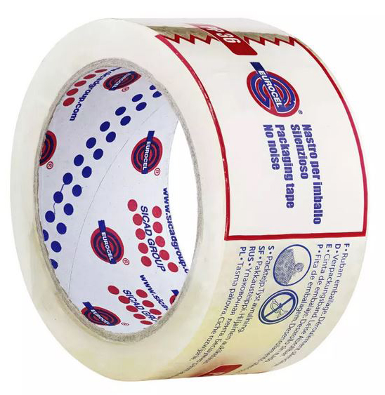 Ruban Polypropylène Emballage Transparent 50 mm x 66 m