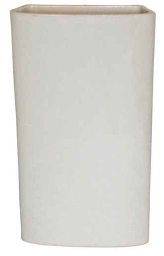 Saturateur Céramique Plat Large Blanc 350 ml
