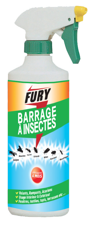 Barrière à Insectes Vaporisateur 500 ml