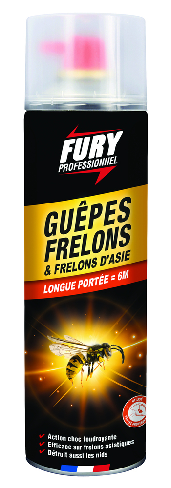 Guêpes Frelons & Frelons Asiatique Aérosol 500ml