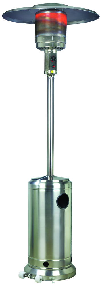 Chauffage Gaz Parasol Inox 12KW