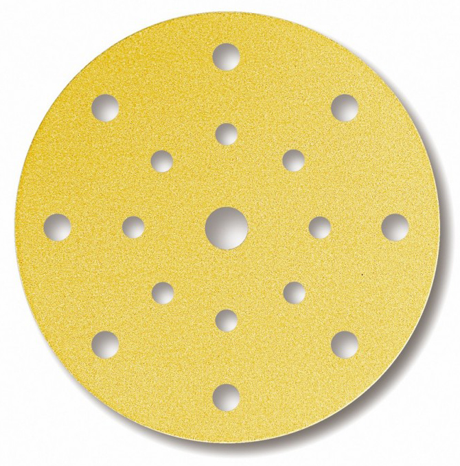 Disque Abrasif D225 17 Trous Oxalight PU414 Boîte de 25