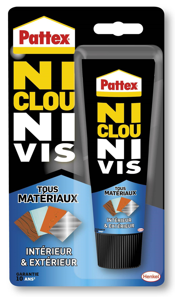 Colle Nis Clou Nic Vis Tous Matériaux Extérieur Tube 142g