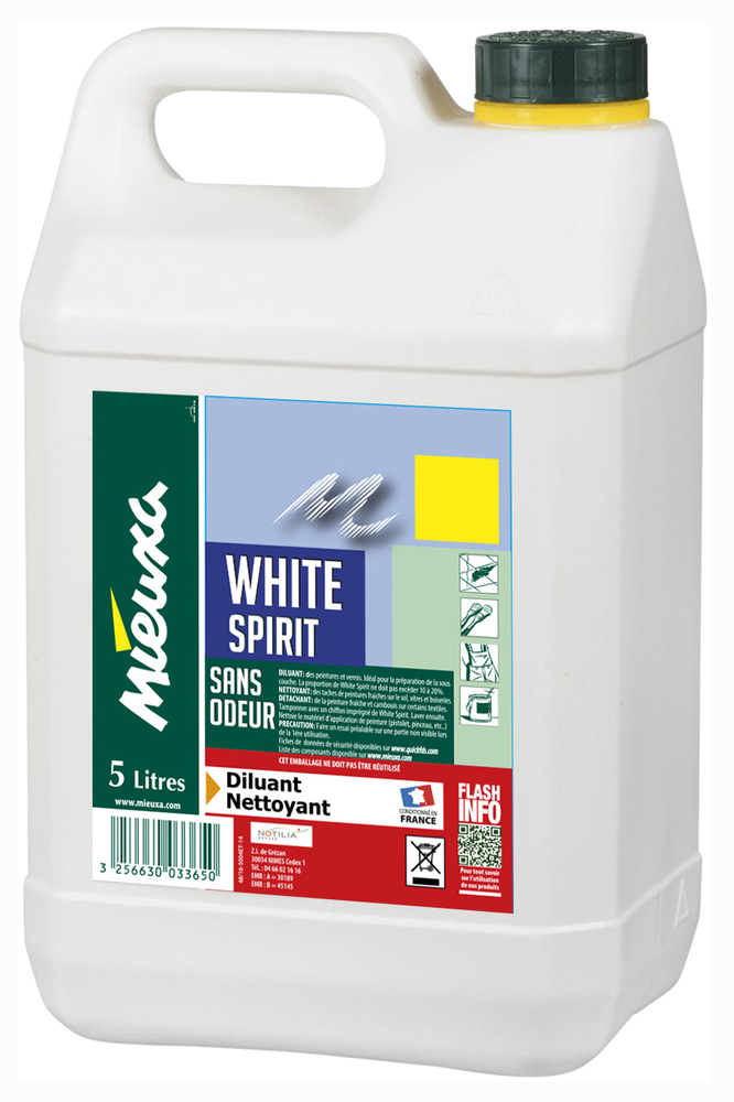 White Spirit sans odeur 5L