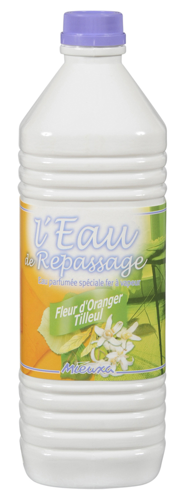 Eau de Repassage Parfumée 1L Oranger/Tilleul