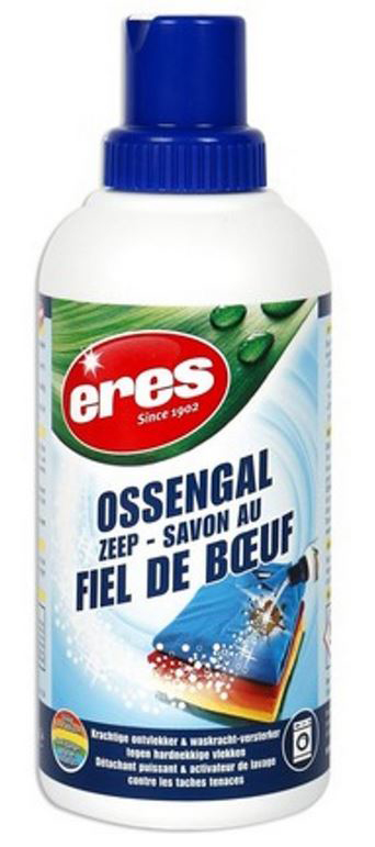 Savon au Fiel de Boeuf 500 ml, détachant textile et rénovateur pour le linge