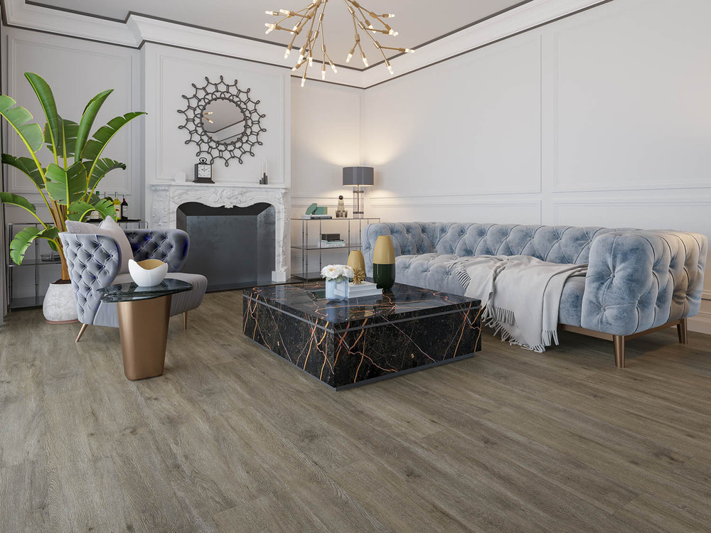 SPC Lame Clic avec Sous Couche PS5403 Bordeaux