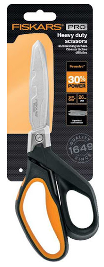 Ciseaux PowerArc Tâches Difficiles 26 cm sur Carte
