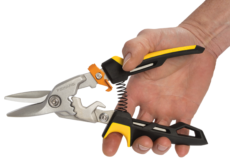 Cisaille PowerGear Aviation Coupe Droite sur Carte