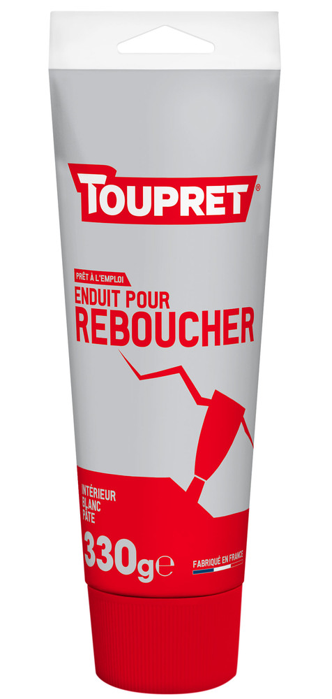 Enduit de rebouchage en pâte Enduit Pour Reboucher Pâte 330 g pour usage intérieur et multi-usages, séchage rapide