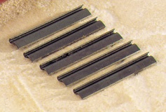 5 lames de rechange en acier tranchantes pour racloir n°35