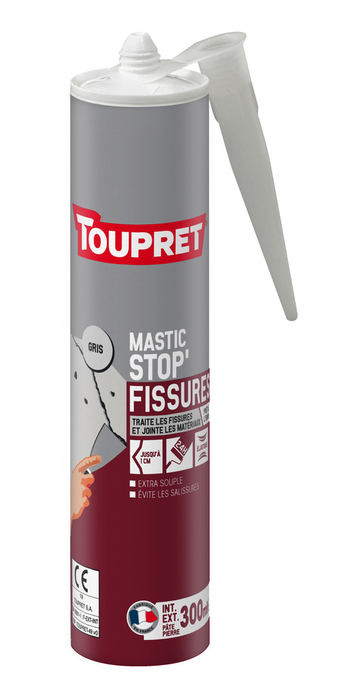 Mastic Acrylique Stop Fissure Gris 300 g