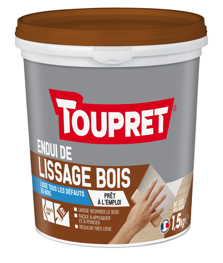Enduit de Lissage Bois Pâte 1.5 kg
