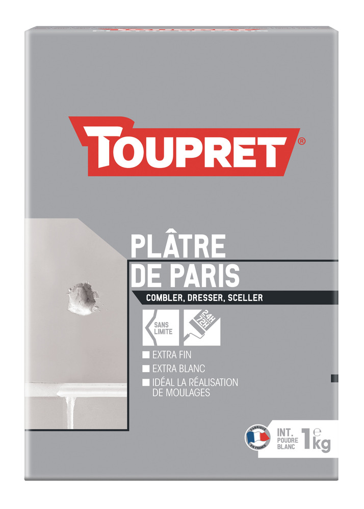 Plâtre de Paris Poudre 1 kg