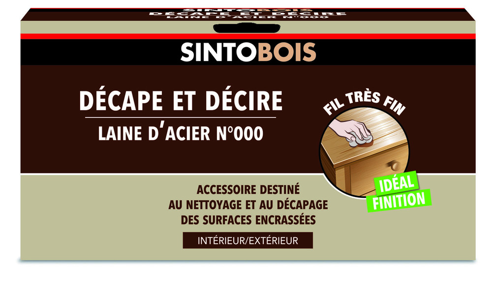 Sintobois Laine d'Acier n°000 150g