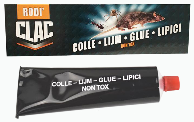 Rodiclac Glu pour Rongeurs et Insectes Rampants en Tube de 135g