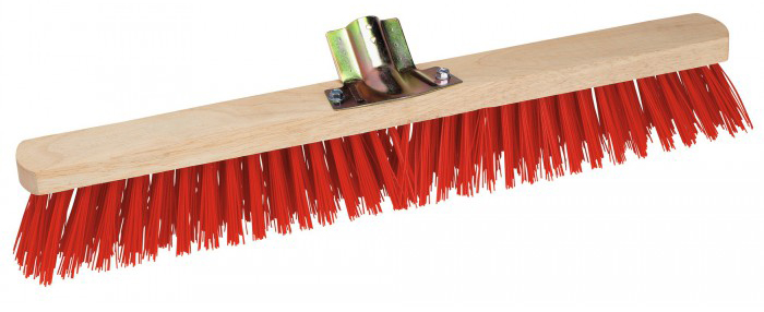 Balai de Cantonnier 60 cm à fibres rigides pour usage extérieur intensif