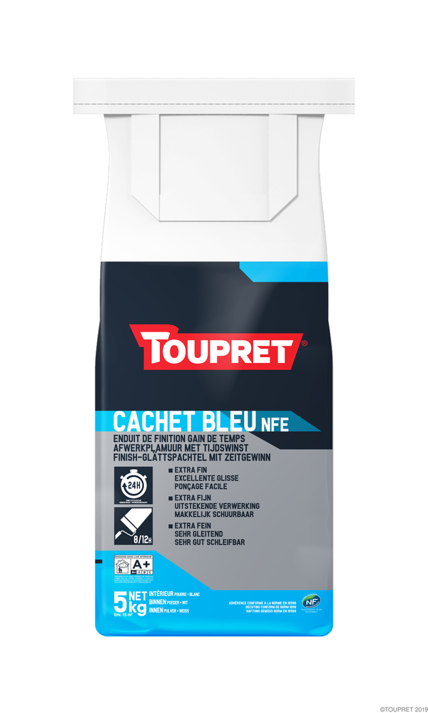 Enduit de Lissage Cachet Bleu NFE Poudre 5 kg