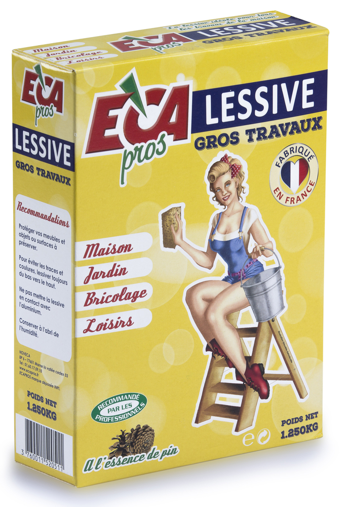 Lessive Gros Travaux 1kg250 à l'Essence de Pin