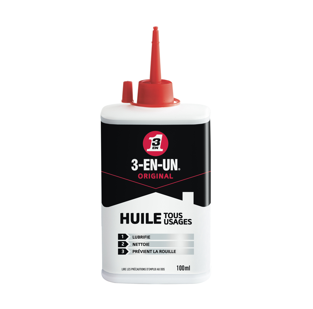 Huile tous usages 3-EN-UN Original burette 100ml