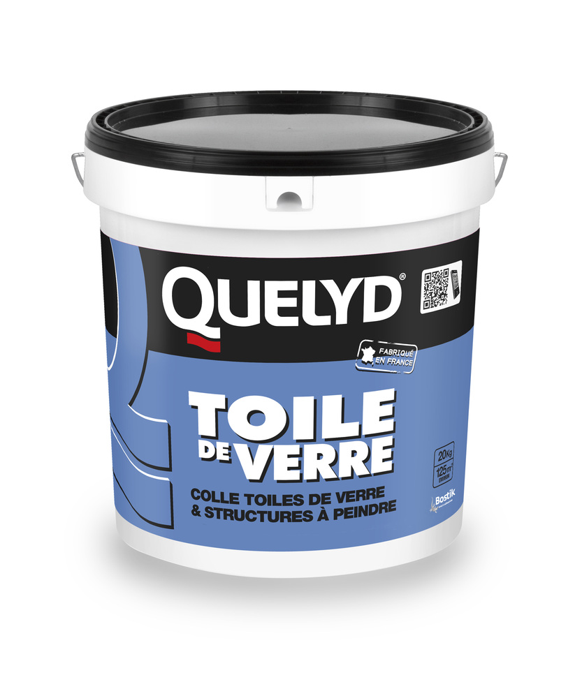 Seau de colle murale Quelyd pour toile de verre 20 kg