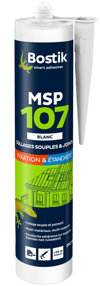 Mastic MSP 107 blanc 290ml