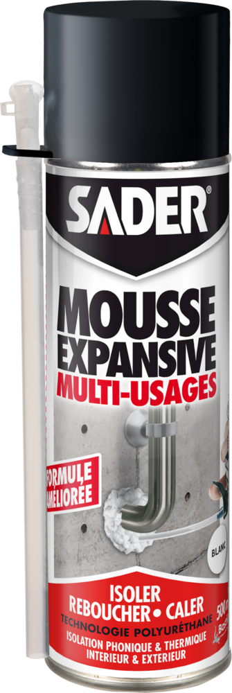 Mousse Expansive Polyuréthane Multi-Usage 500 ml 