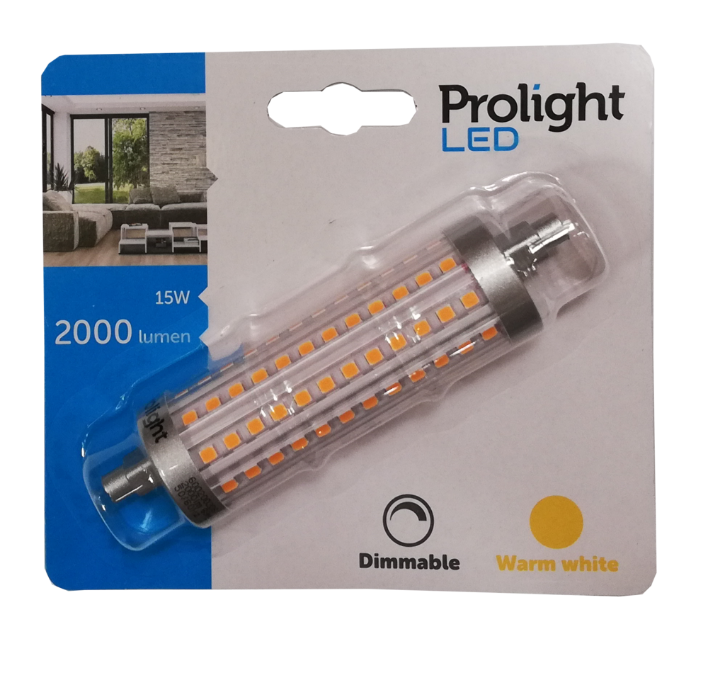 Ampoule Linéar LED Connecteur R7S 15W WW