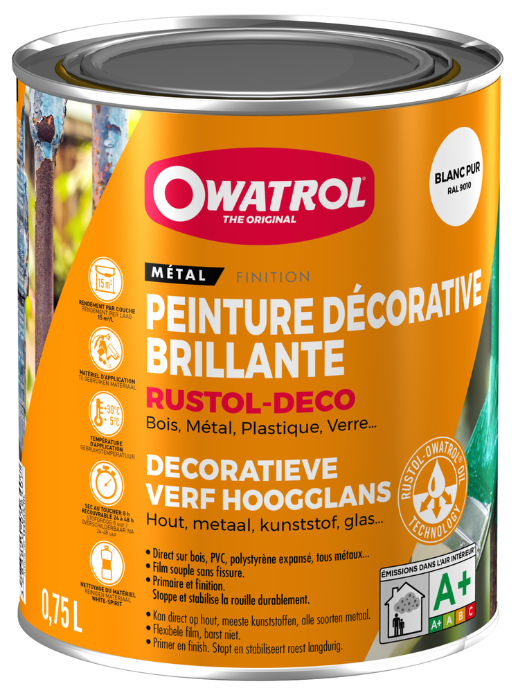 Rustol Déco Blanc 0.75L