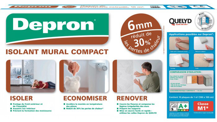 Dépron Quelyd 6 mm Lot de 10 Plaques
