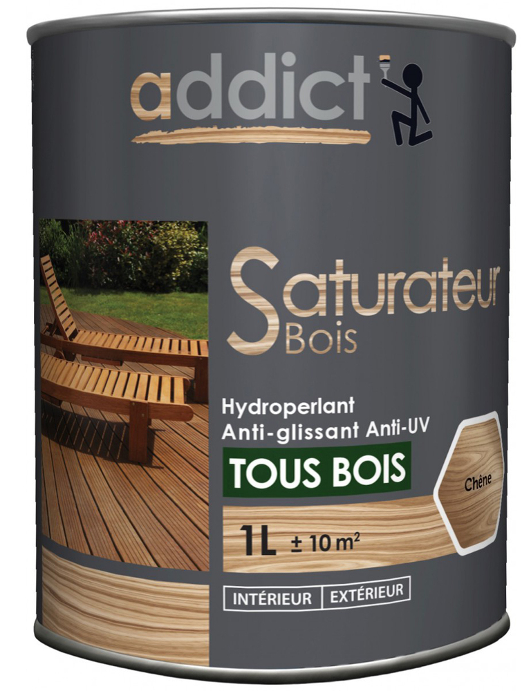Saturateur Acrylique Chêne 1L