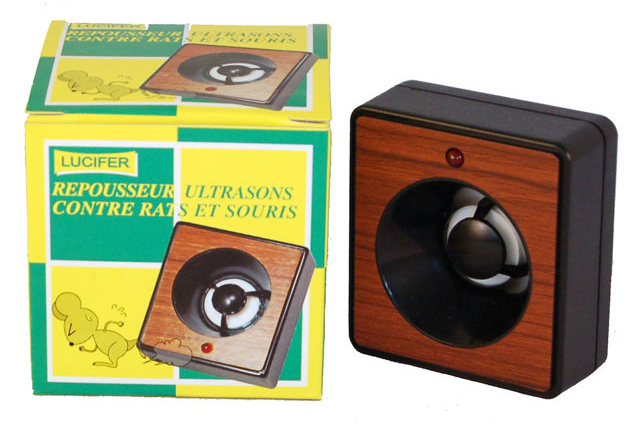 Repousseur à ultrasons Rats et Souris, appareil répulsif électronique discret pour intérieur et extérieur.