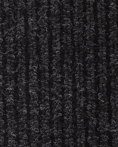 Imazu Tapis Aiguilleté Côtelé Classique Gris Anthracite 2 m x 25 m