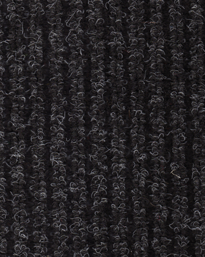 Imazu Tapis Aiguilleté Côtelé Classique Gris Anthracite 2m x 25ml