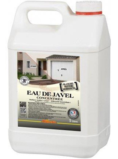 Eau de Javel Concentrée 9.6% 5L