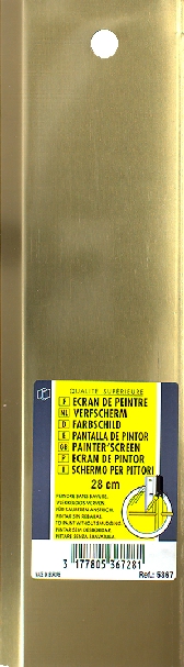 Écran de Peinture de protection pliable pour peintre, résistant aux éclaboussures.