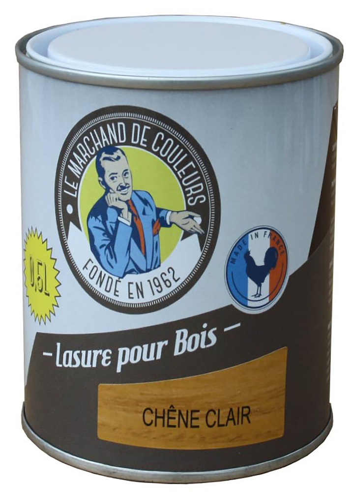 Lasure Acrylique Bois Pot 0L5 LE MARCHAND DE COULEURS DOD