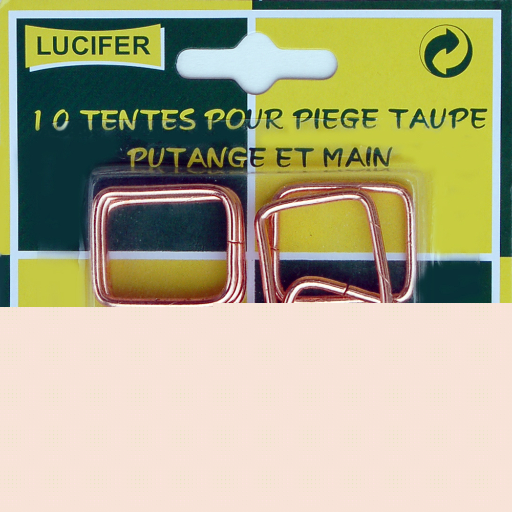 Tente Pour Piège à Taupe Putange Carte de 10