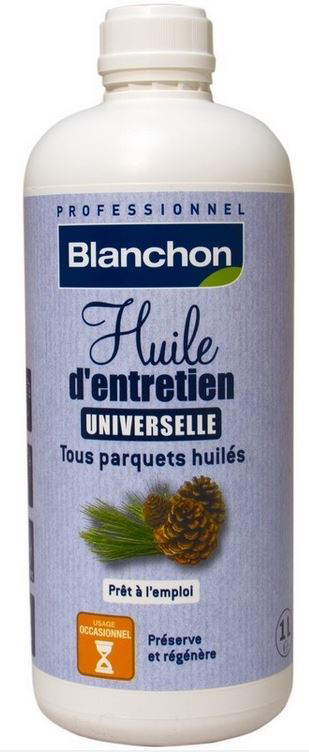 Huile d'entretien Universelle Satiné 1L pour le traitement et la protection des bois