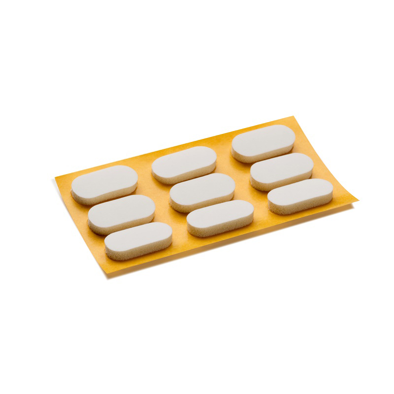 Amortisseurs de Chocs Adhésifs Blanc (x18)