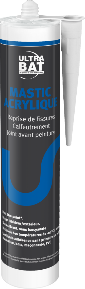 Mastic Acrylique Blanc 310ml