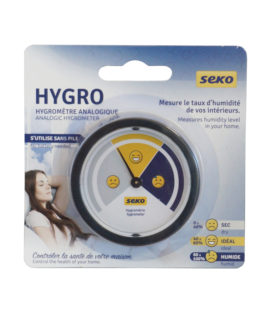 Hygromètre analogique Seko 60mm