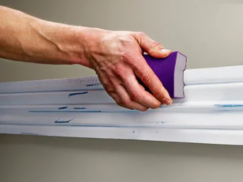 Éponge Abrasive Pro Grade Précision Grain 120