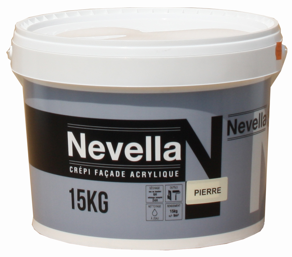 Crépi Façade Acrylique Ton Pierre 15kg