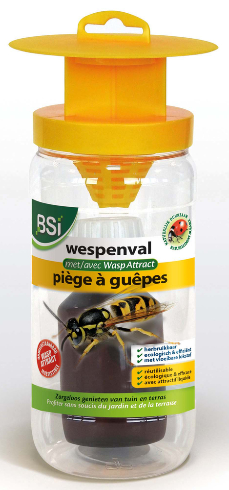 Piège à Guêpes & Frelons Réutilisable 200 ml