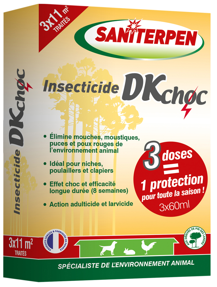 Insecticide DK Choc 3 x 60 ml